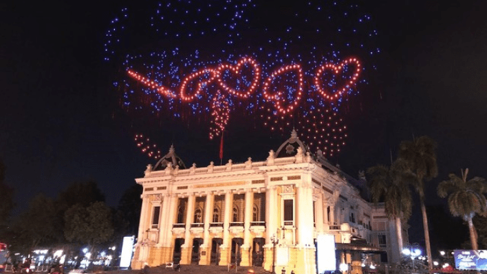 Augmented Reality Firework is happening in Vietnam